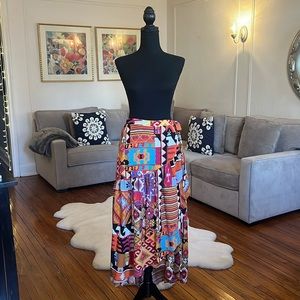 Christian Siriano Wrap Boho Skirt